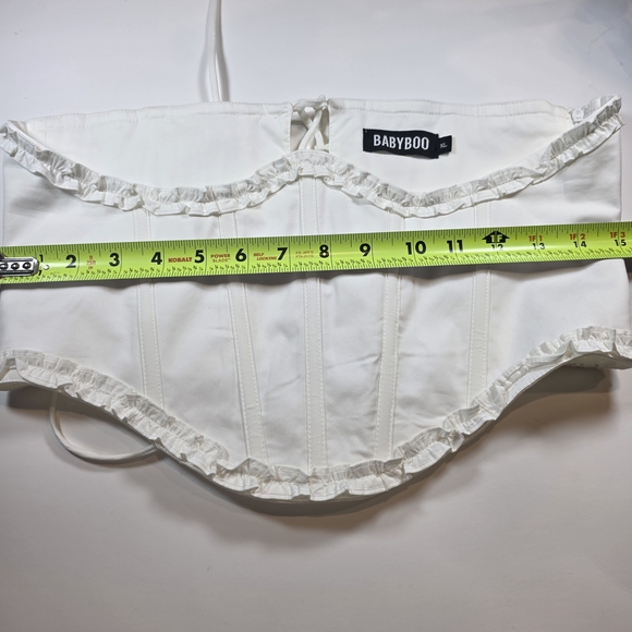 Babyboo Elegant White Corset Shapewear - Picture 3 of 8
